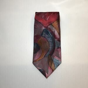 Wembley Abstract Classic Wide Men Necktie